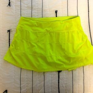 Lululemon Pace Rival Mid Rise Skirt 8